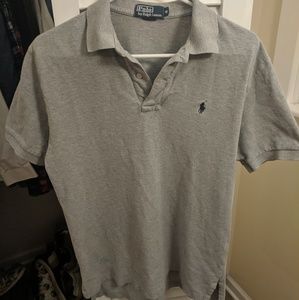 Gray Ralph Lauren Polo Shirt